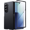 image:imageJETech Slim Case for Samsung Galaxy Z Fold 7 Black  Builtin Front Screen Protector UltraThin Matte Finish Lightweight Protection Minimalist StyleBlack