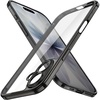 image:imageJETech Slim Case for iPhone 17 Pro Max Clear  Camera Lens Protection UltraThin Lightweight Design Clear Back Minimalist StyleBlack