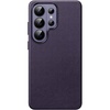 image:imageJETech Vegan Leather Case for Samsung Galaxy S26 Black  Compatible with MagSafe AntiSlip Grip Phone Cover Metal Button Soft Microfiber LiningHeron Purple