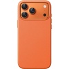 image:imageJETech Vegan Leather Case for iPhone 17 Pro Max Deep Blue  Compatible with MagSafe AntiSlip Grip Phone Cover Builtin Camera Control Button Soft Microfiber LiningCosmic Orange