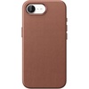 image:imageJETech Vegan Leather Case for iPhone 17e16e Black  Compatible with MagSafe AntiSlip Grip Phone Cover Metal Button Soft Microfiber LiningDeep Brown