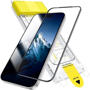 image:imageJETech 3D 9H AntiReflective Screen Protector for iPhone 17 Pro Max  Full Coverage Tempered Glass AR Coating MilitaryGrade Shatterproof SmudgeResistant Easy Install 1PackiPhone 17 Pro Max