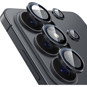 image:imageJETech Camera Lens Protector for Samsung Galaxy S26 Black 1 Set  9H Tempered Glass Metal Individual Ring Cover Easy Installation Tray HD ClearGalaxy S26 Ultra