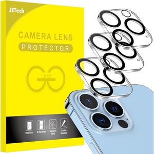 image:imageJETech Camera Lens Protector for iPhone 1313 mini 3Pack  9H Tempered Glass HD Clear AntiScratch Protection Night Shot Compatible CaseFriendlyiPhone 13 Pro13 Pro Max