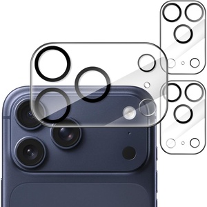image:imageJETech Camera Lens Protector for iPhone 1515 Plus 3Pack  9H Tempered Glass HD Clear AntiScratch Protection Night Shot Compatible CaseFriendlyiPhone 17 Pro Max