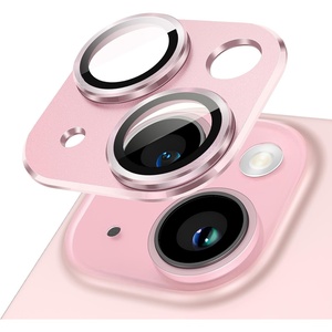 image:imageJETech Camera Lens Protector for iPhone 17 Pro Max Orange 1Pack  FullCoverage 9H Tempered Glass Matte Metal Finish CaseFriendly HD ClearPink