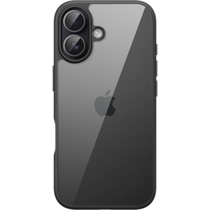 image:imageJETech Case for iPhone 17 Pro Max Orange  Solid Color Matte TPU Frame Scratch Resistant Clear Back Phone CoverBlack