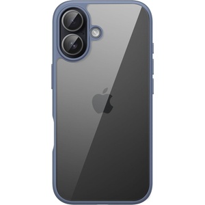 image:imageJETech Case for iPhone 17 Pro Max Orange  Solid Color Matte TPU Frame Scratch Resistant Clear Back Phone CoverStorm Blue