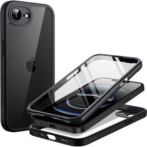 image:imageJETech Case for iPhone 17e16e 360 Protection Black  Builtin Screen Protector AntiScratch 360 Degree Full Body RuggedBlack