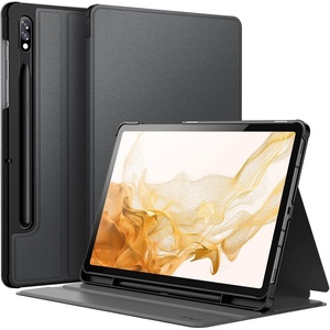 image:imageJETech Folio Case Cover for Samsung Galaxy Tab S8S7 11 20222020 Black  For 20222020 Model MultiAngle Stand Cover S Pen Holder Slim Protective Cover Auto WakeSleepBlack