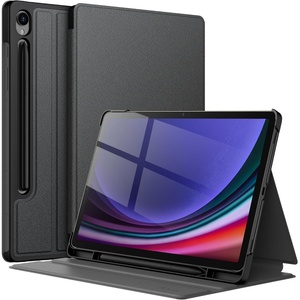 image:imageJETech Folio Case Cover for Samsung Galaxy Tab S9 11 Black  MultiAngle Stand Cover S Pen Holder Slim Protective Cover Auto WakeSleepBlack