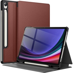 image:imageJETech Folio Case Cover for Samsung Galaxy Tab S9 11 Black  MultiAngle Stand Cover S Pen Holder Slim Protective Cover Auto WakeSleepWine