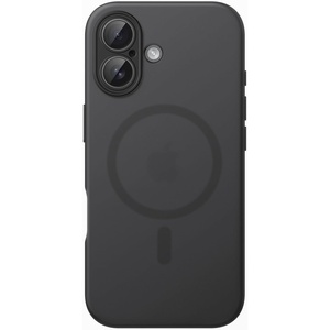 image:imageJETech Magnetic Matte Case for iPhone 17 Black  Compatible with MagSafe Translucent Frosted Soft TPU Cover AntiYellowing AntiFingerprint ShockproofBlack