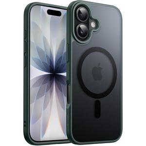 image:imageJETech Magnetic Matte Case for iPhone 17 Pro Max Dark BlueDark Green