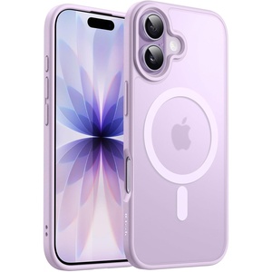 image:imageJETech Magnetic Matte Case for iPhone 17 Pro Max Dark BlueLavender