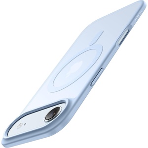 image:imageJETech Magnetic Matte Case for iPhone 17 Pro Max Dark BlueSky Blue