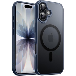 image:imageJETech Magnetic Matte Case for iPhone 17 Pro Max Dark BlueStorm Blue