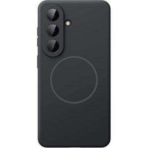 image:imageJETech Magnetic Silicone Case for Samsung Galaxy S26 Black  Compatible with MagSafe Silky Soft Touch Full Camera Lens Protection Shock Absorbing Phone CoverBlack