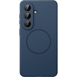 image:imageJETech Magnetic Silicone Case for Samsung Galaxy S26 Black  Compatible with MagSafe Silky Soft Touch Full Camera Lens Protection Shock Absorbing Phone CoverNavy Blue