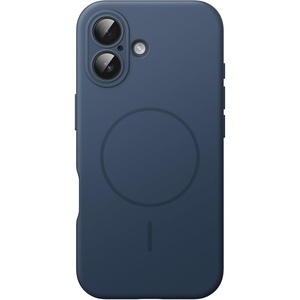 image:imageJETech Magnetic Silicone Case for iPhone 17 Pro Max Dark Blue  Compatible with MagSafe Silky Soft Touch Full Camera Lens Protection Shock Absorbing Phone CoverNavy Blue
