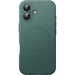 image:imageJETech Magnetic Silicone Case for iPhone 17 Pro Max Dark Blue  Compatible with MagSafe Silky Soft Touch Full Camera Lens Protection Shock Absorbing Phone CoverMidnight Green