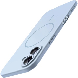 image:imageJETech Magnetic Slim Case for iPhone 17 Pro Max Black  Compatible with MagSafe Camera Lens Protection UltraThin Matte Finish Lightweight Design Minimalist StyleMist Blue