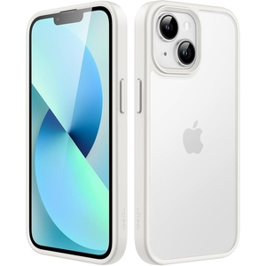 image:imageJETech Matte Case for iPhone 13 Black  MilitaryGrade Protection Frosted Matte Back AntiFingerprint Finish Shockproof DesignStarlight