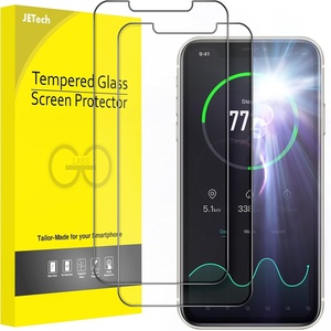 image:imageJETech Matte Screen Protector for iPhone 17 Pro Max 2Pack  AntiGlare 9H Tempered Glass AntiFingerprint Smooth Touch Easy Installation CaseFriendlyiPhone 11XR