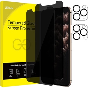 image:imageJETech Privacy Screen Protector for iPhone 17 Pro Max 22 Pack  AntiSpy Tempered Glass with Camera Lens Protector Easy Installation TooliPhone 11 Pro Max