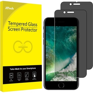 image:imageJETech Privacy Screen Protector for iPhone 17e16e13 Pro13 2Pack  AntiSpy Privacy Protection Tempered Glass Face ID CompatibleiPhone 8 Plus7 Plus