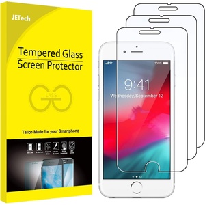 image:imageJETech Screen Protector for iPhone 17e16e13 Pro13 3Pack  HD Clear Face ID Compatible AntiScratch GlassiPhone 8 Plus7 Plus6S Plus6 Plus