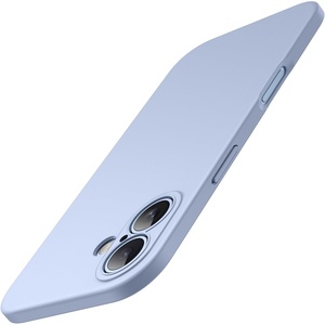 image:imageJETech Slim Case for iPhone 17 Black  Camera Lens Protection Soft TPU Design Matte Finish Shockproof ProtectionMist Blue