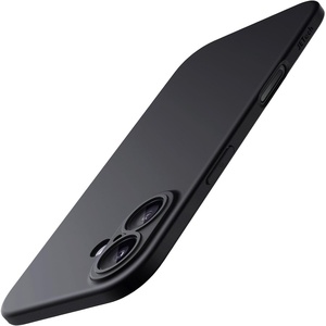 image:imageJETech Slim Case for iPhone 17 Pro Max Black  Camera Lens Protection UltraThin Matte Finish Lightweight Minimalist DesignBlack
