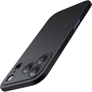 image:imageJETech Slim Case for iPhone 17 Pro Max Dark Blue  Camera Lens Protection Soft TPU Design Matte Finish Shockproof ProtectionBlack