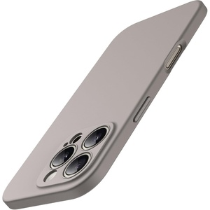 image:imageJETech Slim Case for iPhone 17e16e Black  Camera Lens Protection Soft TPU Design Matte Finish Shockproof ProtectionNatural Titanium
