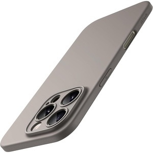 image:imageJETech Slim Case for iPhone 17e16e Black  Camera Lens Protection UltraThin Matte Finish Lightweight Minimalist DesignNatural Titanium