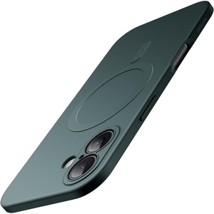 image:imageJETech Slim Magnetic Case for iPhone 17 Black  Compatible with MagSafe Full Camera Lens Protection Minimalist Soft TPU Cover Matte Finish ShockproofMidnight Green