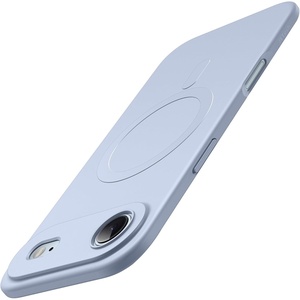 image:imageJETech Slim Magnetic Case for iPhone 17 Black  Compatible with MagSafe Full Camera Lens Protection Minimalist Soft TPU Cover Matte Finish ShockproofSky Blue