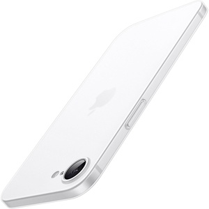 image:imageJETech Ultra Slim Case for iPhone 17e16e Black  Camera Lens Protection Lightweight Matte Finish Minimalist Hard PP Material Cover Supports Wireless ChargingFrosted Clear