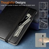 image:imageJETech Business Case Cover for iPad 6th5th Gen 97 20182017 Black  PU Leather Design Pencil Holder amp Pocket MultiAngle ViewingBlack