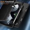 image:imageJETech Business Case Cover for iPad Air 11 M4M3M2 amp iPad Air 54 Black  For iPad Air 11 20262024 and Air 54 109 20222020 PU Leather Design Pencil Holder amp Pocket MultiAngle ViewingBlack