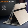 image:imageJETech Business Case Cover for iPad Air 11 M4M3M2 amp iPad Air 54 Black  For iPad Air 11 20262024 and Air 54 109 20222020 PU Leather Design Pencil Holder amp Pocket MultiAngle ViewingStarlight