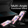 image:imageJETech Case Cover for iPad 6th5th Gen 97 20182017 Black  MultiAngle Magnetic Stand Pencil Holder Shockproof Protection Adjustable Viewing AnglesBlack