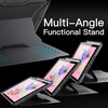 image:imageJETech Case Cover for iPad 6th5th Gen 97 20182017 Black  MultiAngle Magnetic Stand Pencil Holder Shockproof Protection Adjustable Viewing AnglesSpace Gray