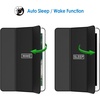 image:imageJETech Case Cover for iPad 6th5th Gen 97 20182017 Black  Slim Translucent Back Design TriFold Stand Auto WakeSleep Lightweight Shockproof ProtectionBlack