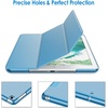 image:imageJETech Case Cover for iPad 6th5th Gen 97 20182017 Black  Slim Translucent Back Design TriFold Stand Auto WakeSleep Lightweight Shockproof ProtectionBlue