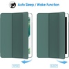 image:imageJETech Case Cover for iPad 6th5th Gen 97 20182017 Black  Slim Translucent Back Design TriFold Stand Auto WakeSleep Lightweight Shockproof ProtectionMisty Green
