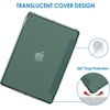 image:imageJETech Case Cover for iPad 6th5th Gen 97 20182017 Black  Slim Translucent Back Design TriFold Stand Auto WakeSleep Lightweight Shockproof ProtectionMisty Green