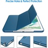 image:imageJETech Case Cover for iPad 6th5th Gen 97 20182017 Black  Slim Translucent Back Design TriFold Stand Auto WakeSleep Lightweight Shockproof ProtectionTeal