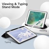image:imageJETech Case Cover for iPad 6th5th Gen 97 20182017 Black  Soft TPU Protection Pencil Holder TriFold Stand Auto WakeSleep Shockproof Lightweight DesignBlack